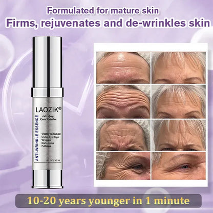🔥2026, Exclusive premium LAOZIKTMCOMPLEX technology and sophisticated design 2-minute wrinkle-reducing serum( ✅ Permanently removes wrinkles in 3 minutes ✅ )