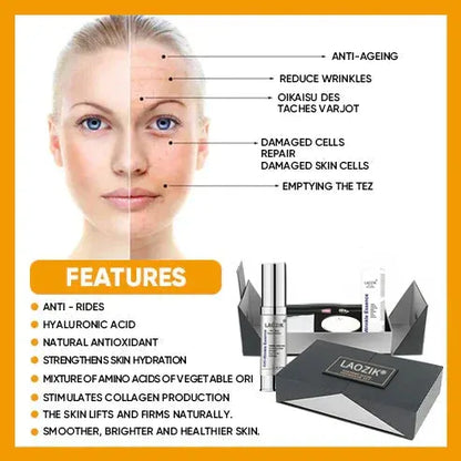 🔥2026, Exclusive premium LAOZIKTMCOMPLEX technology and sophisticated design 2-minute wrinkle-reducing serum( ✅ Permanently removes wrinkles in 3 minutes ✅ )