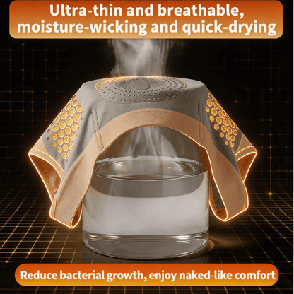 Official Brand Store |✅BQYOOM® 👩‍🔬👩‍🔬2026 Moringa & Berberine 4-In-1 Micro-Particle Sculpting & Fat-Burn Shorts 👍